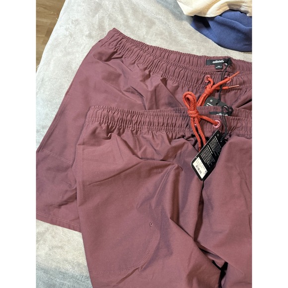 NWT allbirds Size XXL Men Natural Run Shorts Maroon Red Athletic Gym Training 7" - Picture 9 of 9